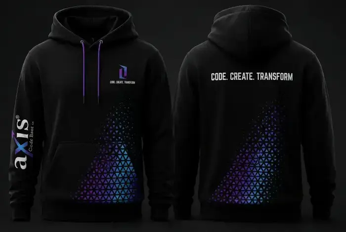 Core Hoodie — Gradient Mesh